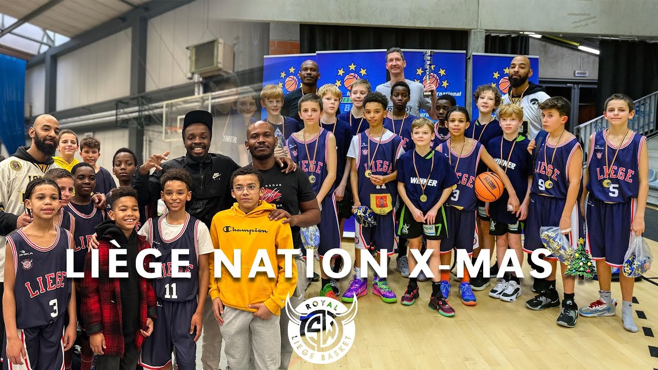 INSIDE LIÈGE NATION XMAS 🎄⭐️🏀                             #basketball #sports #ballislife #xmas