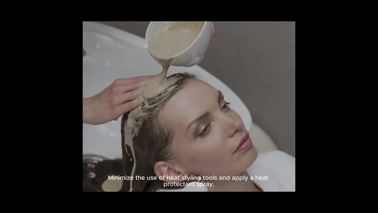 The secret to fixing dry hair  #haircarehacks