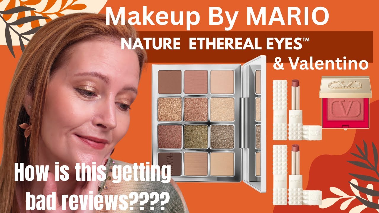 Макияж от Mario Nature ETHEREAL EYES™ и Valentino Holiday