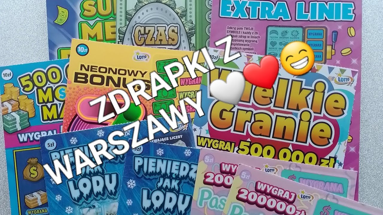 #745 Zdrapki z Warszawy część 1 😁🥰🤍❤️