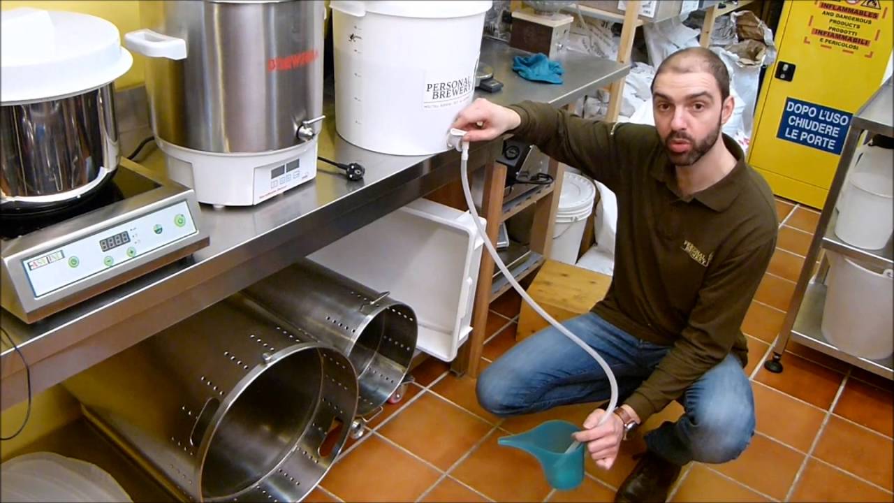 Come fare la birra - 6 Rimontaggio del mosto