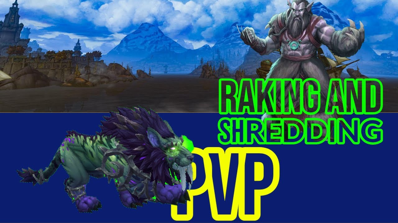 Prowling my Prey | Feral Druid | WoW Console Port 8.3 Arena World PvP