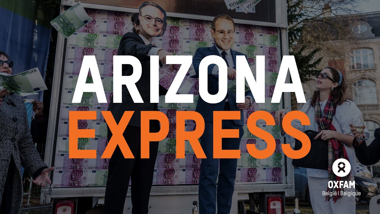 Arizona Express: Oxfam's actie om extreme rijkdom aan de kaak te stellen