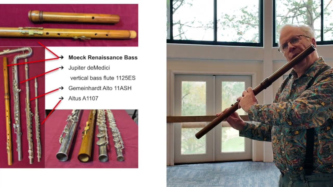 Moeck Rennaisance Bass Flute:Let All Mortal Flesh Keep Silence Doug Yeager