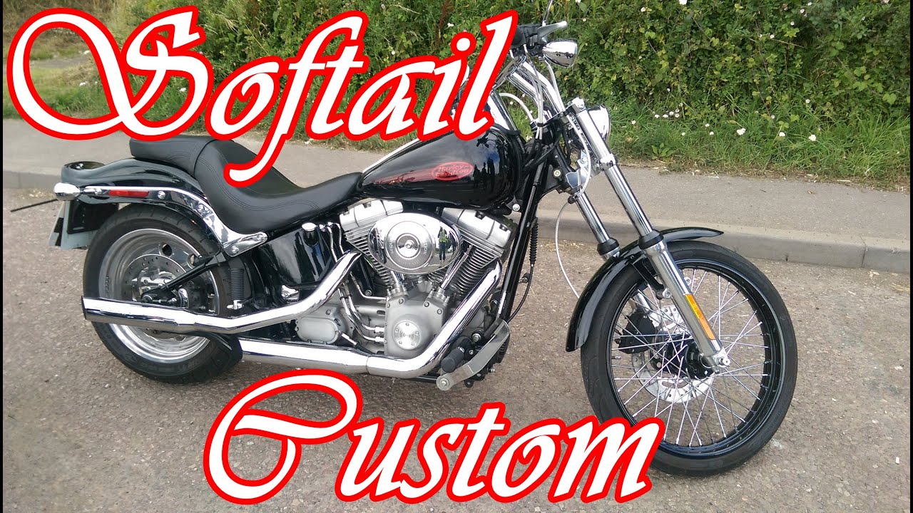 Harley Davidson Softail Custom - Fast road test / Review