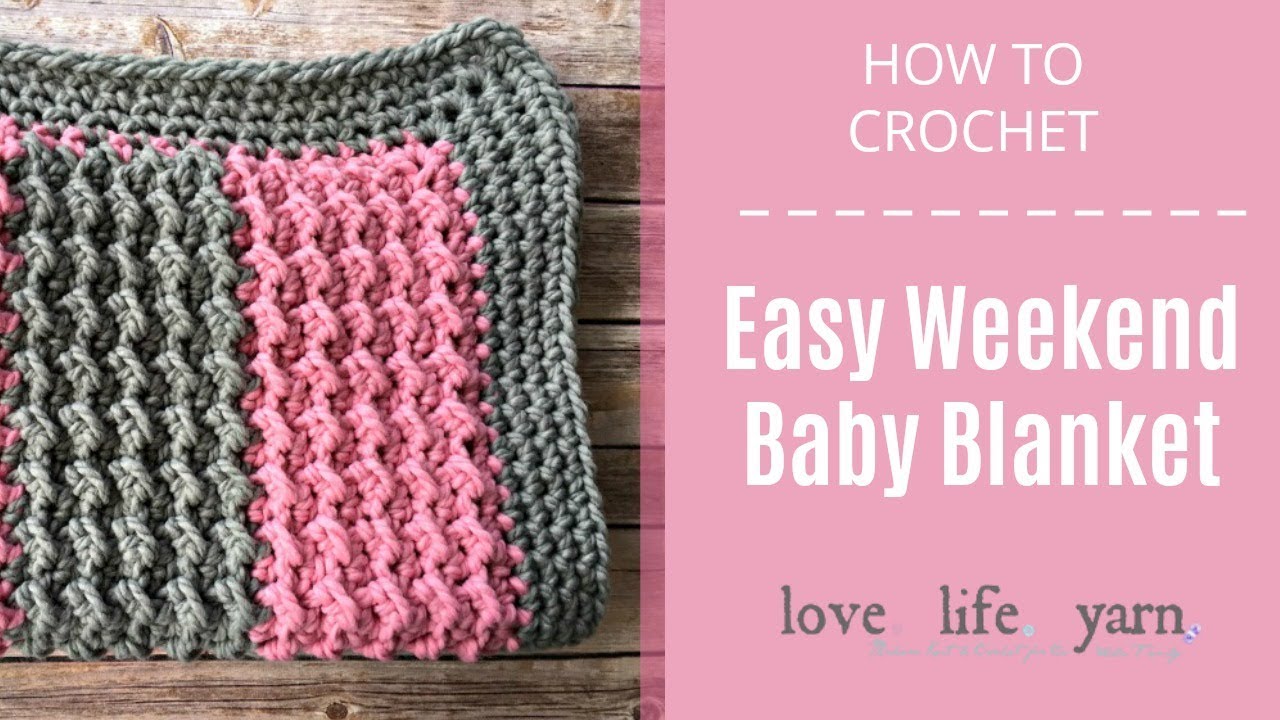 CREATE Your Dream Baby Blanket This Weekend!