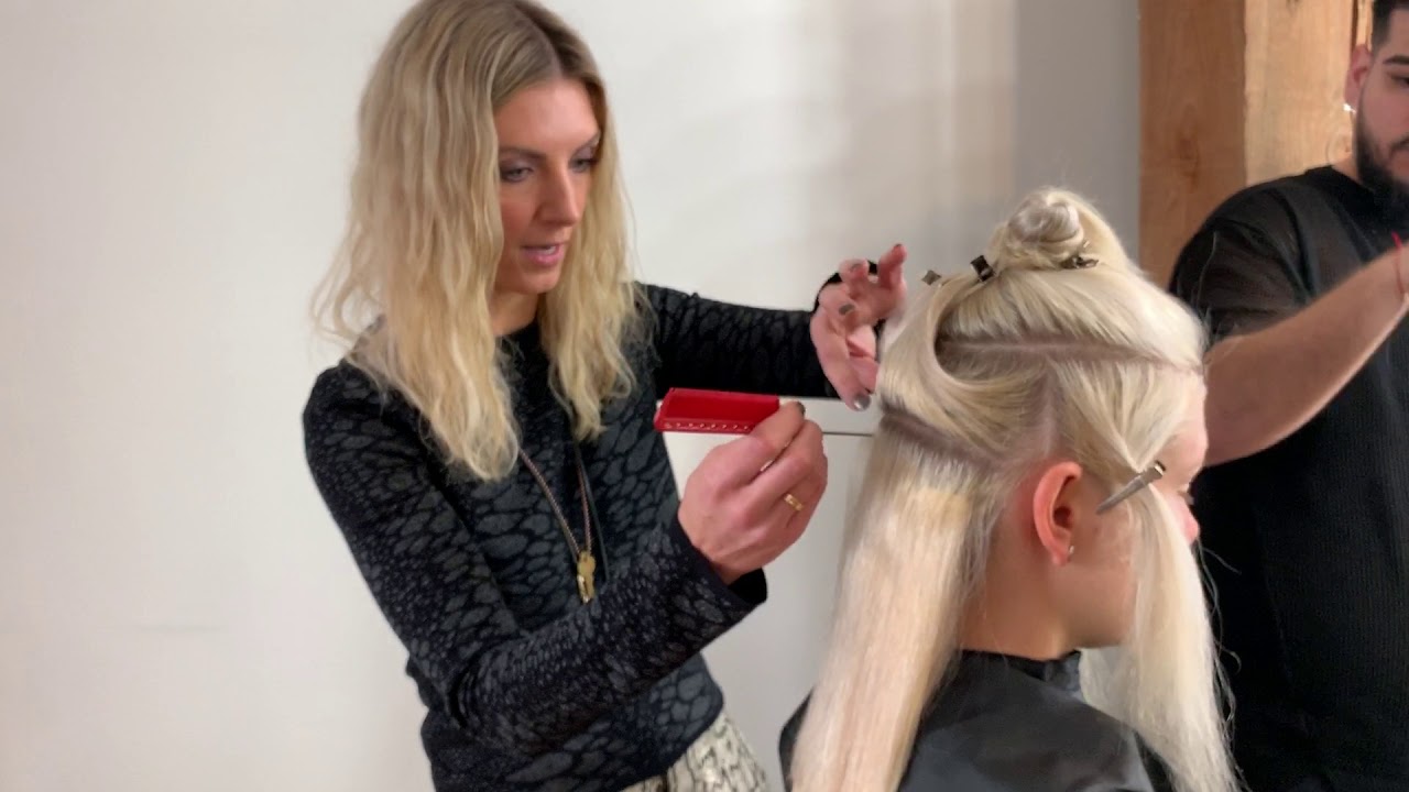 TUTORIAL: How-to Best Apply Tape-In Extensions