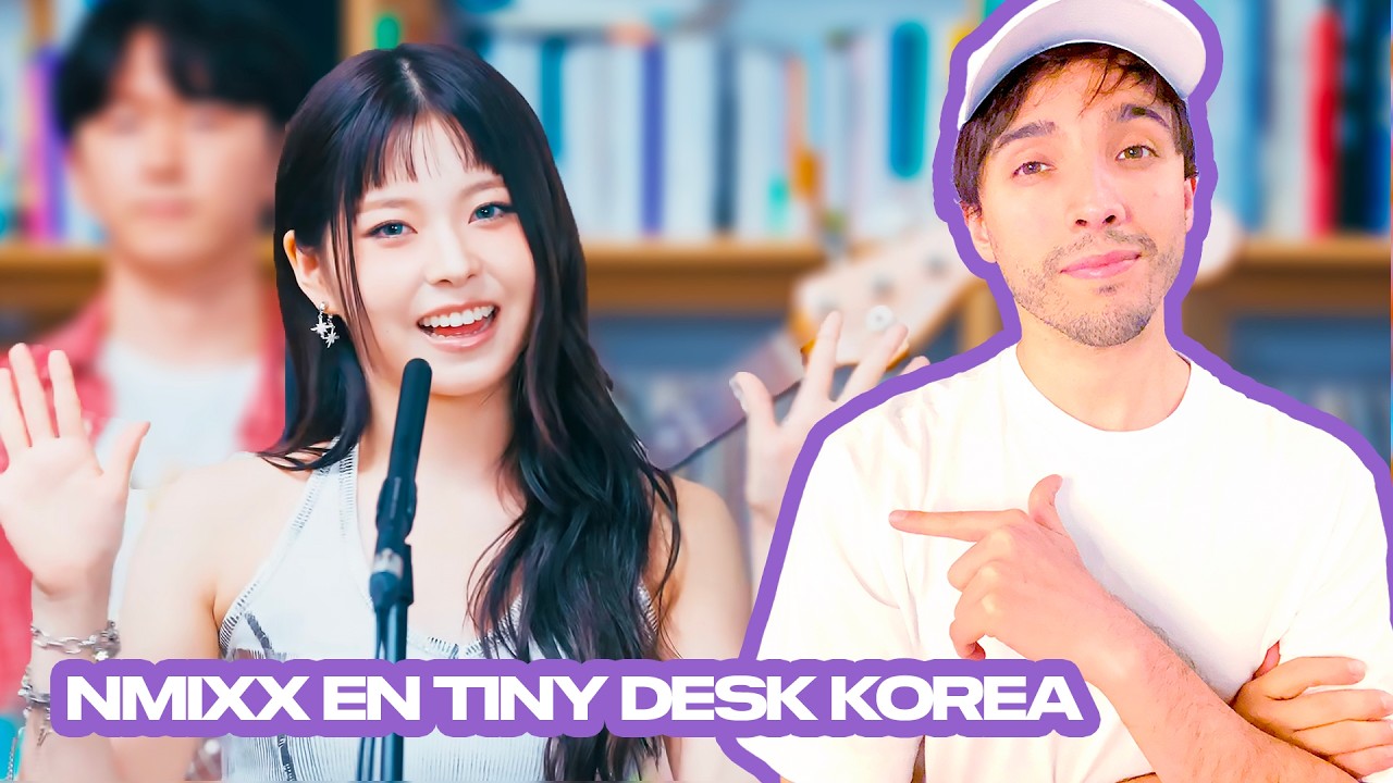 Productor musical reacciona y analiza a NMIXX en el TINY DESK KOREA 🔥