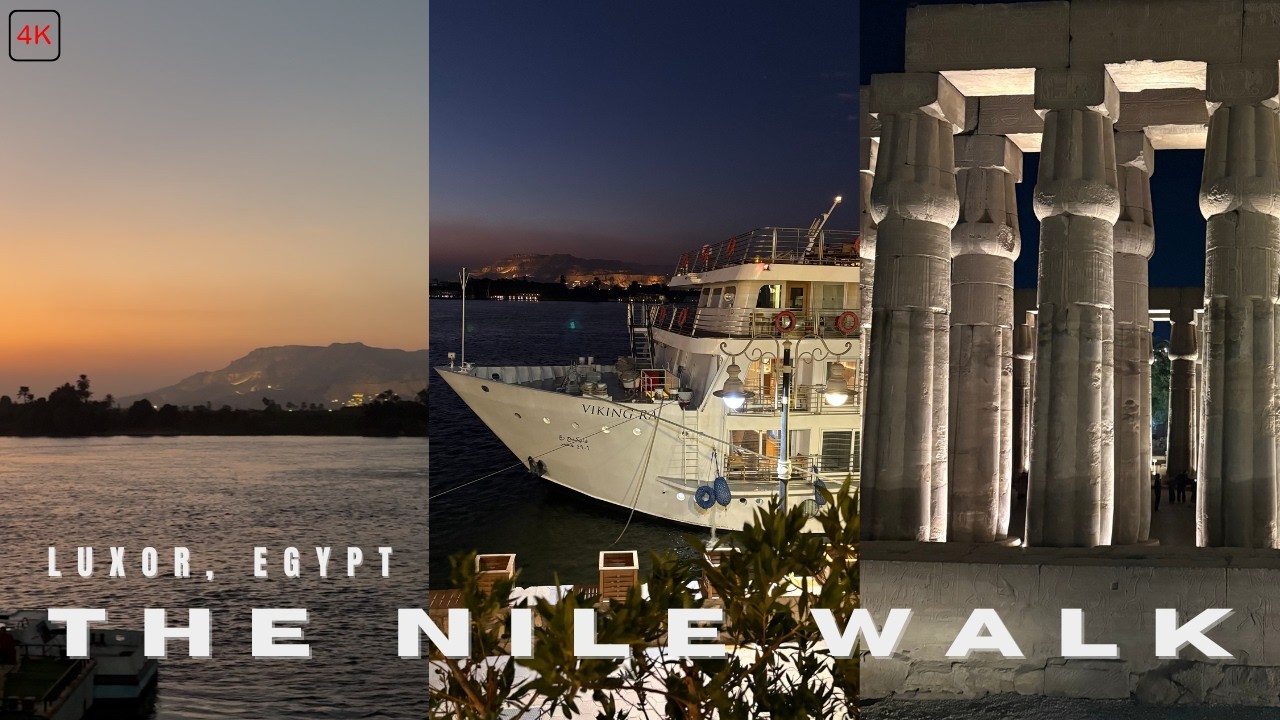 Scammed in Luxor? Nile Night Walk from Karnak Temple to Luxor Temple | Exploring Egypt: Episode 2