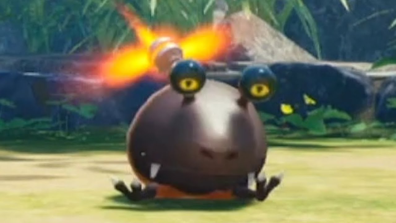 Orange Bulborb gives up...