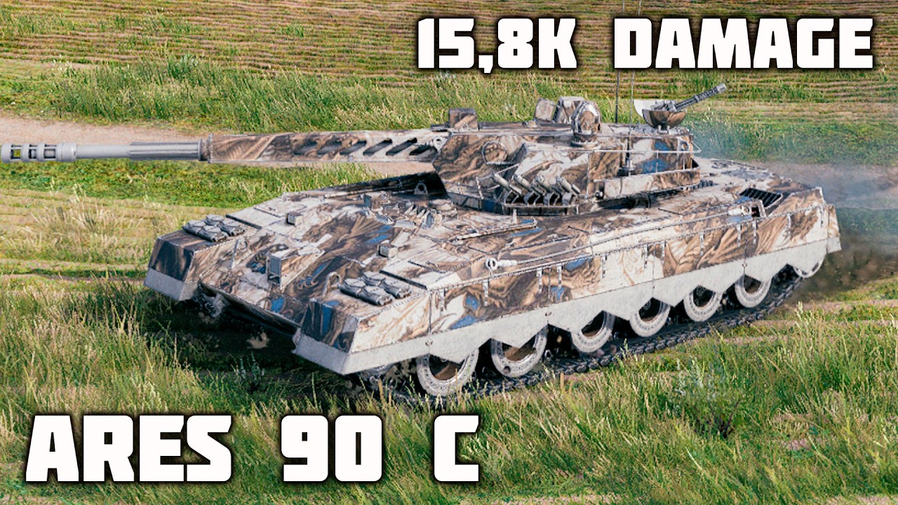 Ares 90 C WoT – 9Kills, 15,8K Damage