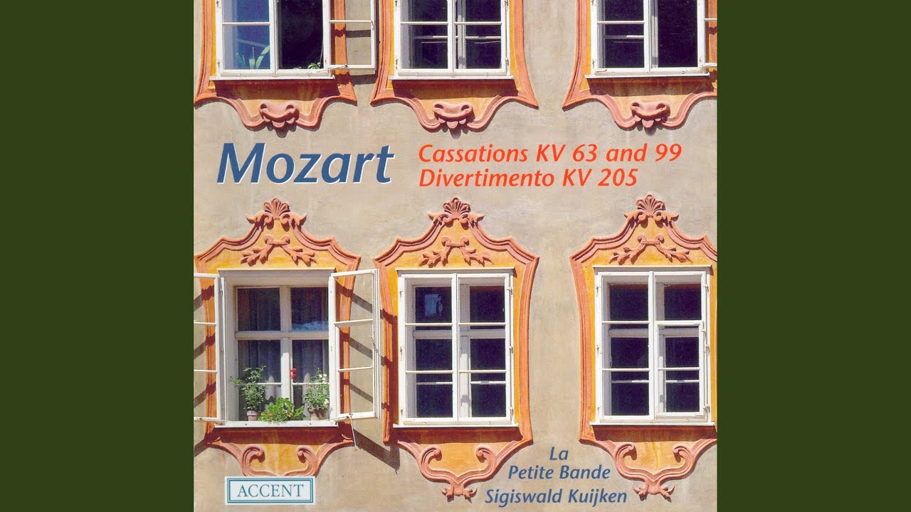Cassation in G Major, K. 63*: IV. Menuet - Trio