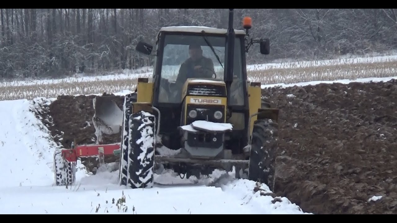 Orka zimowa 2021 - Ursus 1614 + Agro Masz PO4