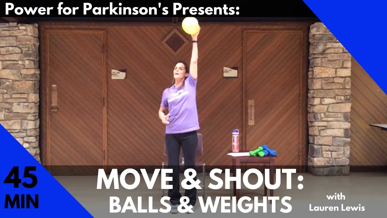 Power for Parkinson's Move & Shout: Balls & Weights