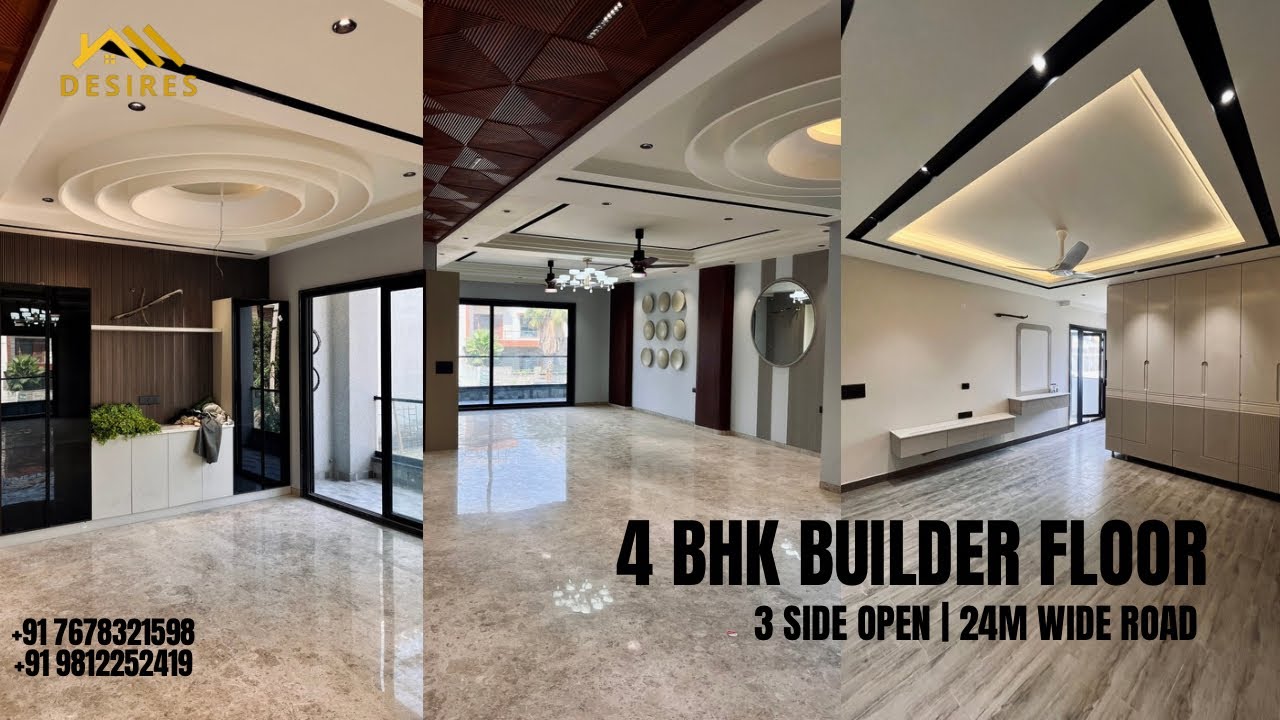 4 BHK | LUXURY BUILDER FLOOR | GREATER FARIDABAD 