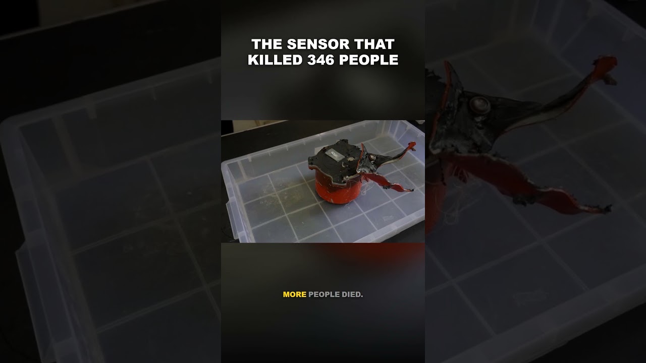 THE SENSOR THAT KILLED 346 PEOPLE