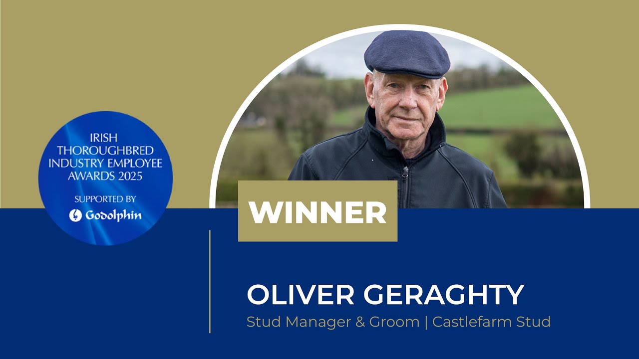 Oliver Geraghty - Irish Thoroughbred Industry Employee Award Winner 2025
