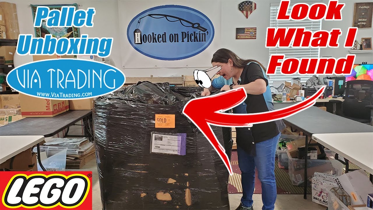 Via Trading Pallet Unboxing - Look What I found?! - I can't Believe it! - Online Reselling