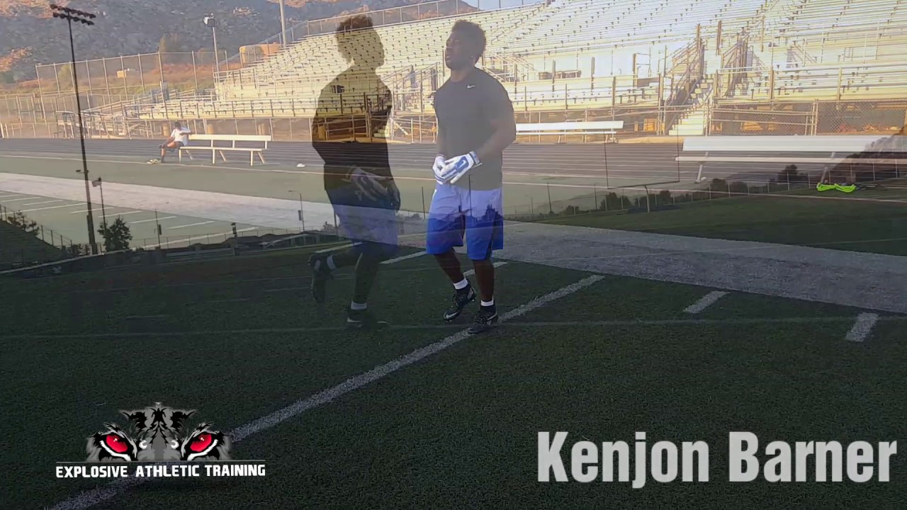 Philadelphia Eagles Running Back Kenjon Barner Working On Ball Tracking