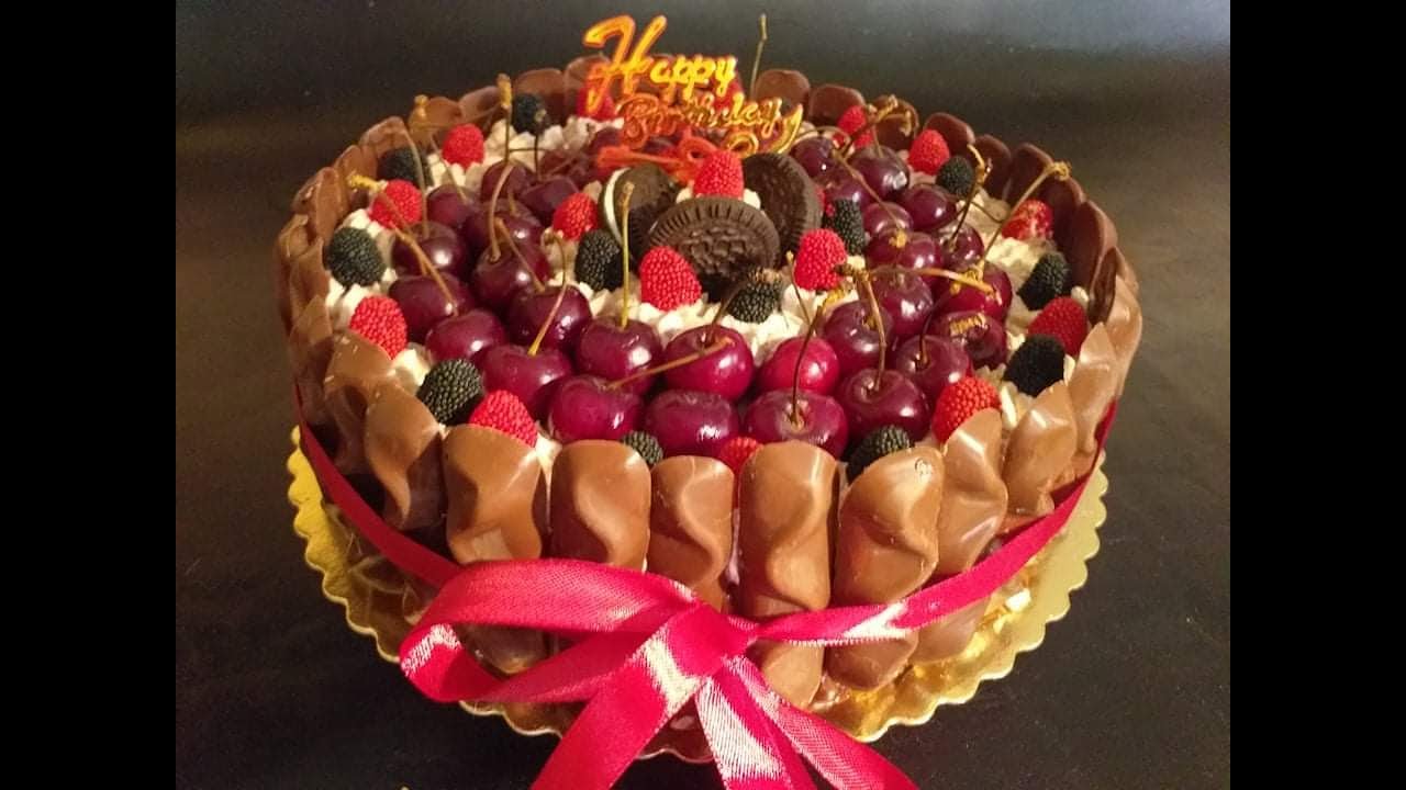 tarte anniversaire _ layer cake ❤