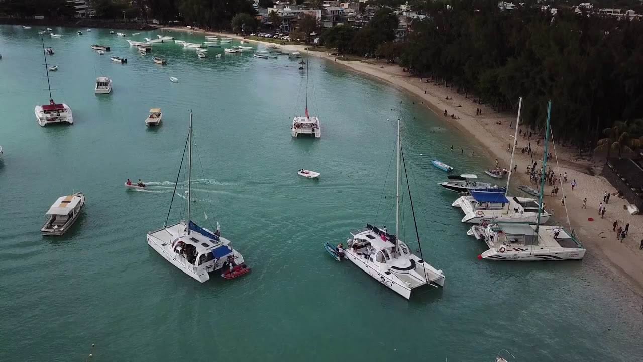 Grand Bay Mauritius through the eyes of a DJI Mavic