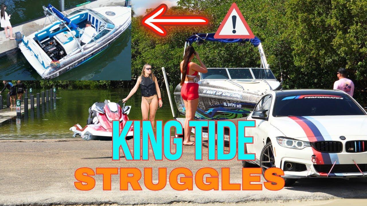 Miami Boat Ramp #kingtide  Struggle Continues