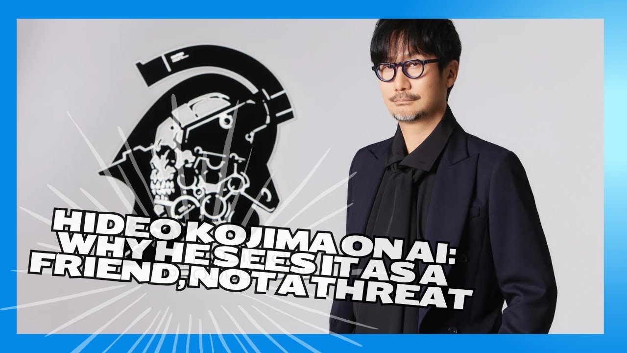 Hideo Kojima on AI Why He Sees It as a Friend, Not a Threat 🚀🎮 with 