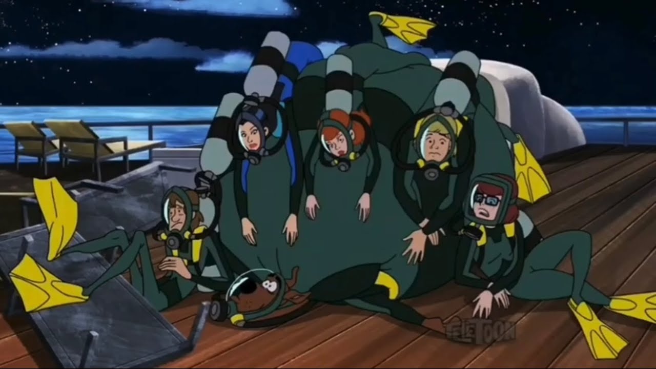 Scooby Doo Inflated Scuba Bounce BAWONG