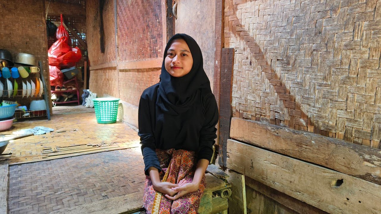 GADIS CANTIK HIDUP DI PELOSOK MAKAN HANYA DENGAN DAUN SINGKONG