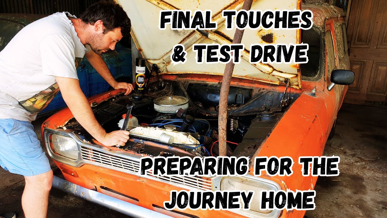 Final Touches & Test Drive: Prepping My MK1 Escort Panelvan for the Journey Home