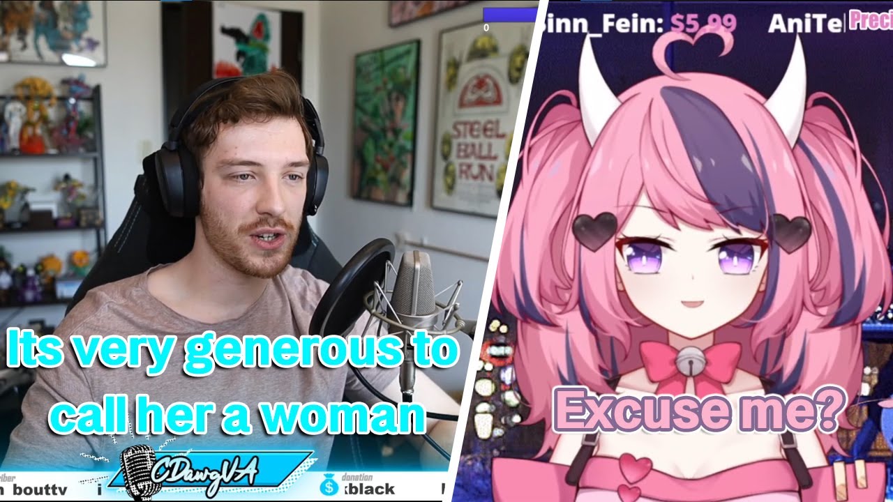 Connor doesn't see Ironmouse as a Woman