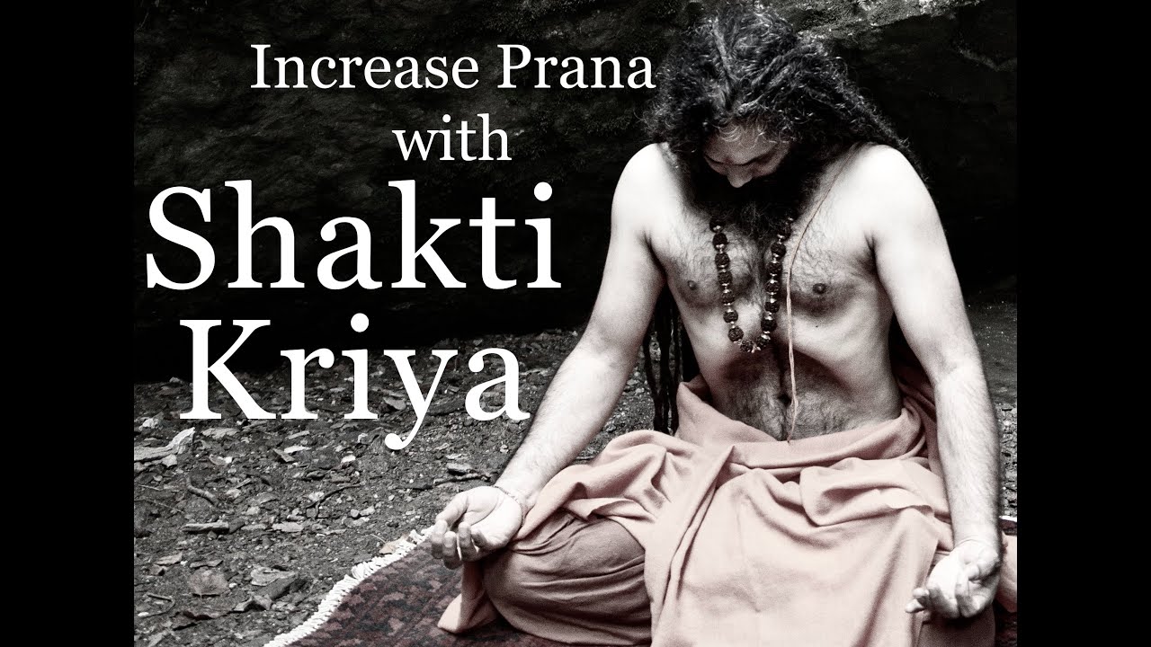 how to Increase prana - Shakti Kriya #pranayama