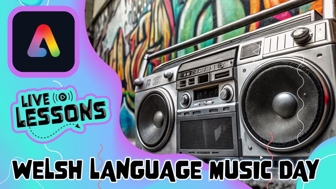 Adobe Express Live Lesson - Fri 13th February - Welsh Language Music Day