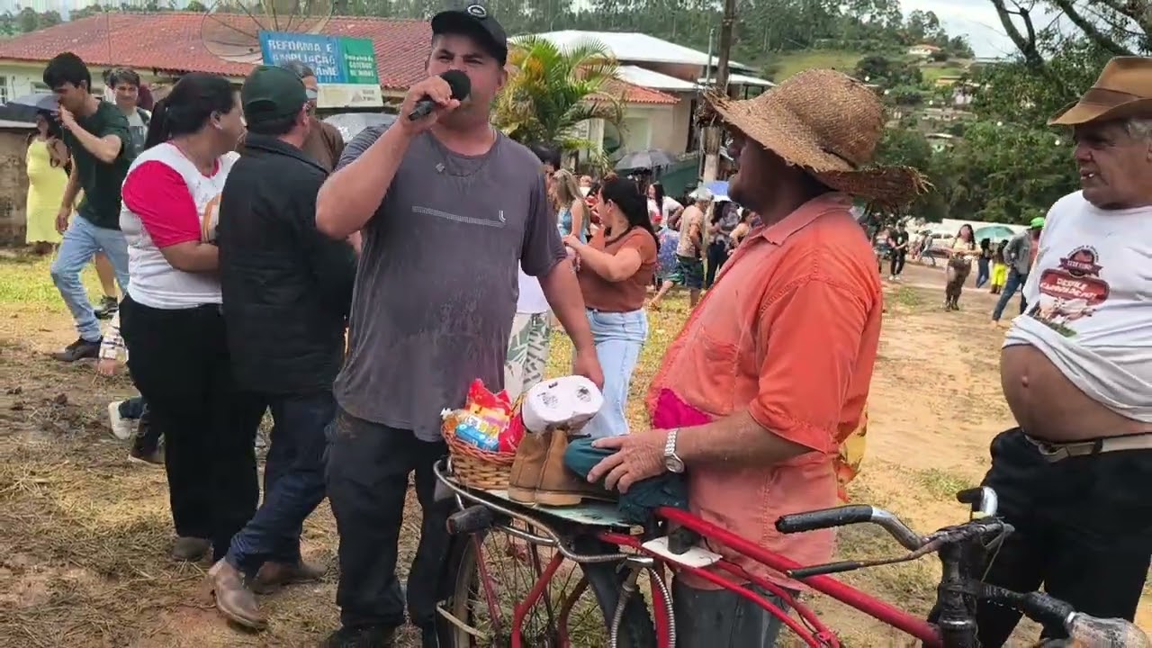 Mandacaroa e Marcelo na festa de São Sebastião no Arame 