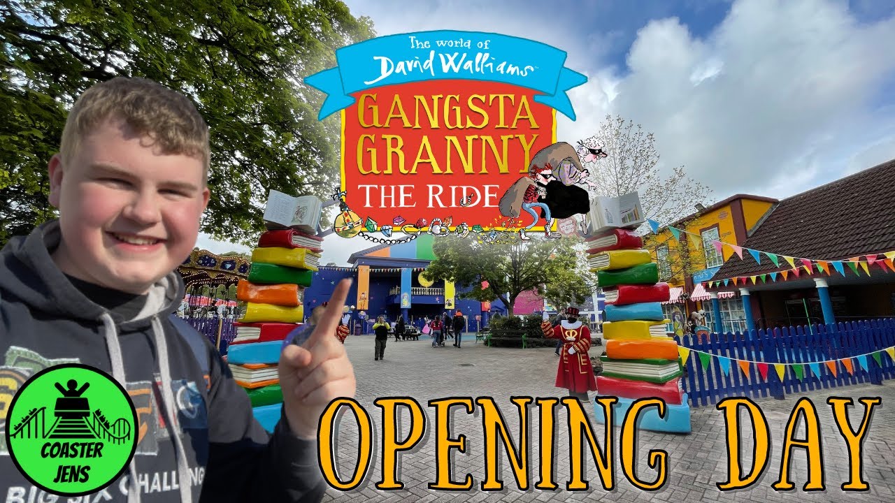 Gangsta Granny the Ride Opening Day Vlog