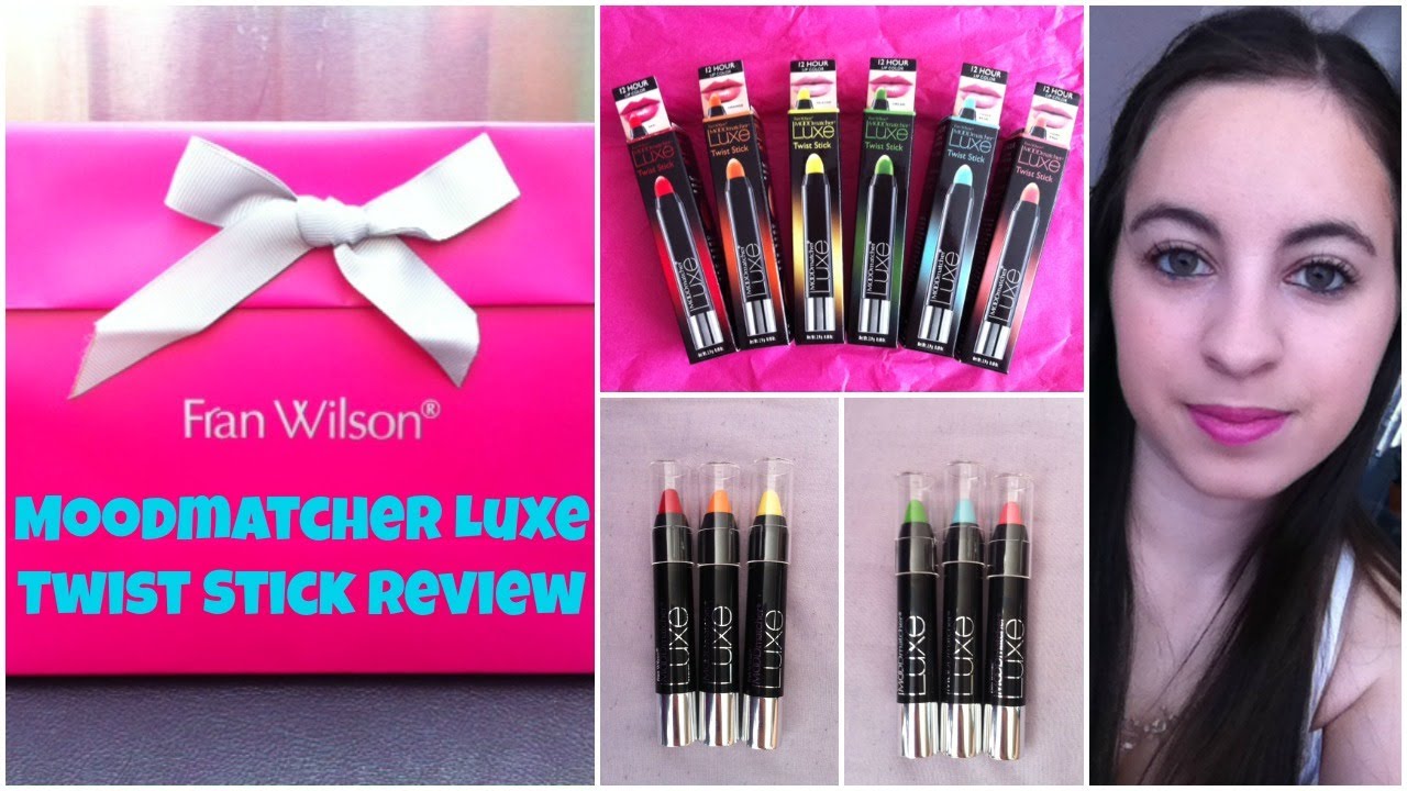 Fran Wilson Moodmatcher Luxe Twist Stick Review!