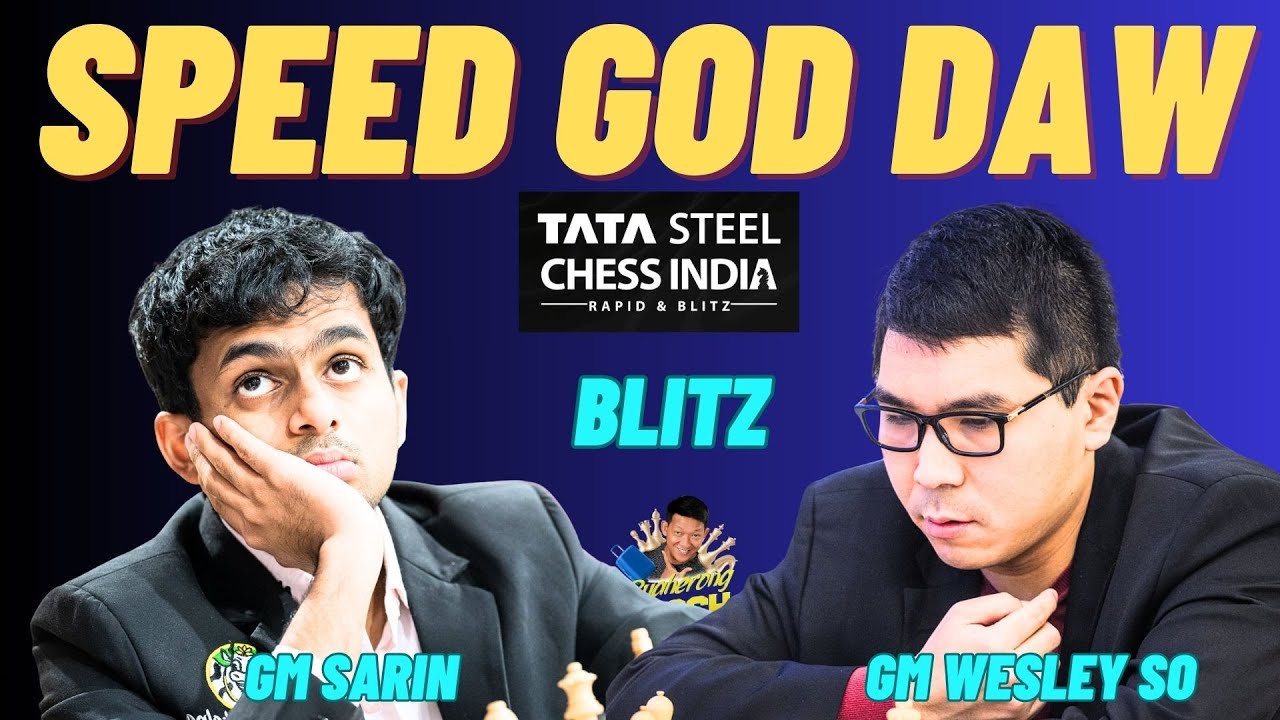 WESLEY SO, GINAWANG BASIC ANG SPEED GOD NG INDIAN! Nihal vs So! Tata Steel Indian 2026