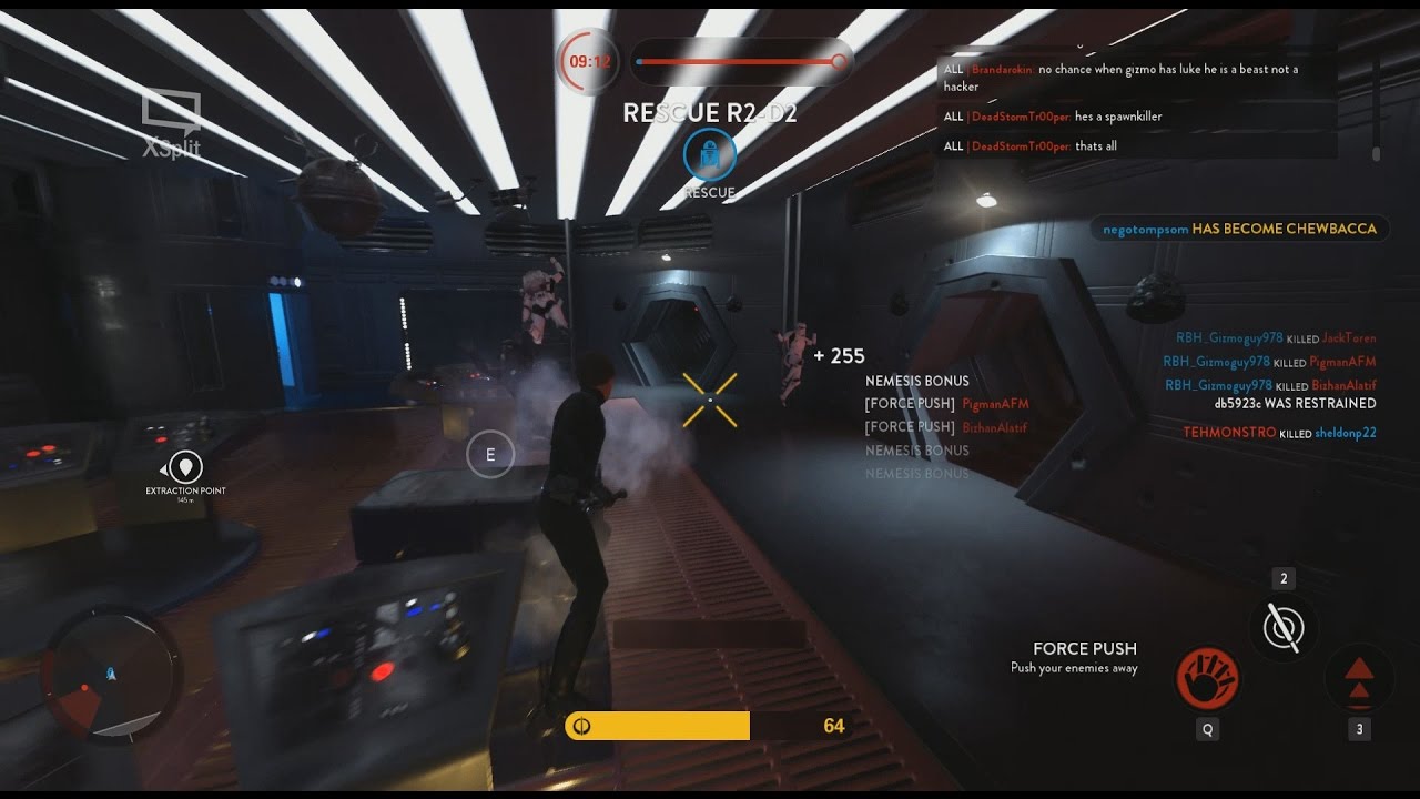 LUKE SKYWALKER 50+ KILLSTREAK ON DEATH STAR! - Star Wars Battlefront