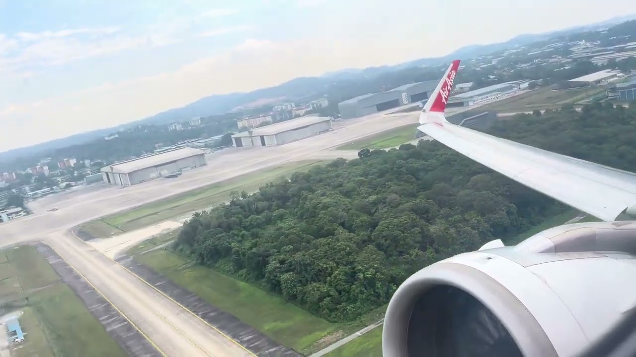 [9/9/2024] AirAsia - Airbus A320-251N Takeoff at Subang Airport