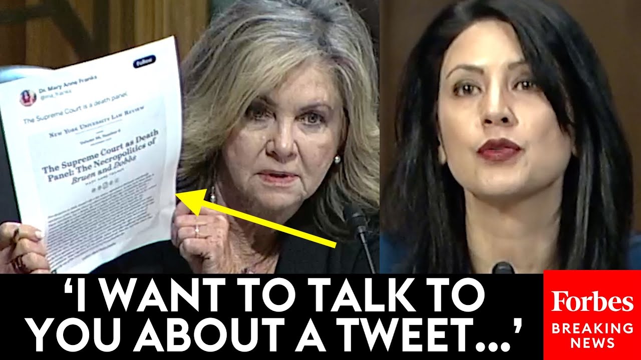 'No, No, No, No, That's Not What I Asked You': Marsha Blackburn Mercilessly Confronts Witness