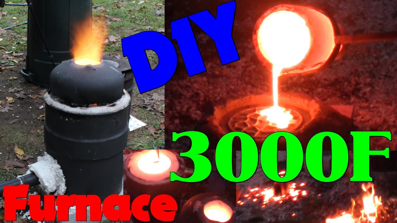 DIY Iron Furnace Build