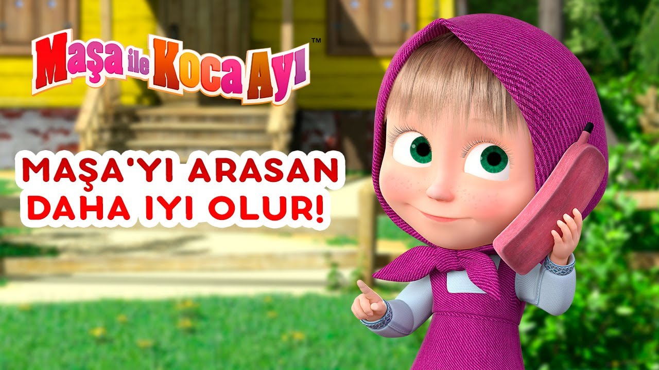 Maşa İle Koca Ayı - ☎🦸Maşa'yı arasan daha iyi olur!🦸☎ Bölüm koleksiyonu 🎬 Masha and the Bear Turkey