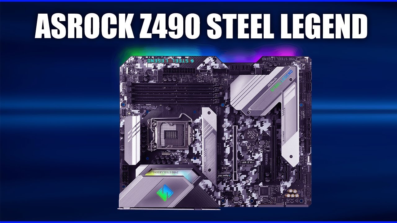 Материнская плата AsRock Z490 Steel Legend