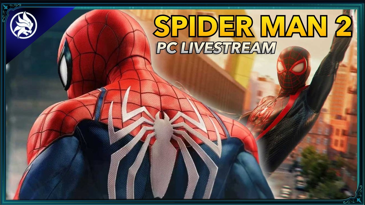 🔵LIVE // Marvel's Spider-Man 2 Ep 4: Black Suit Spider Man Is here!