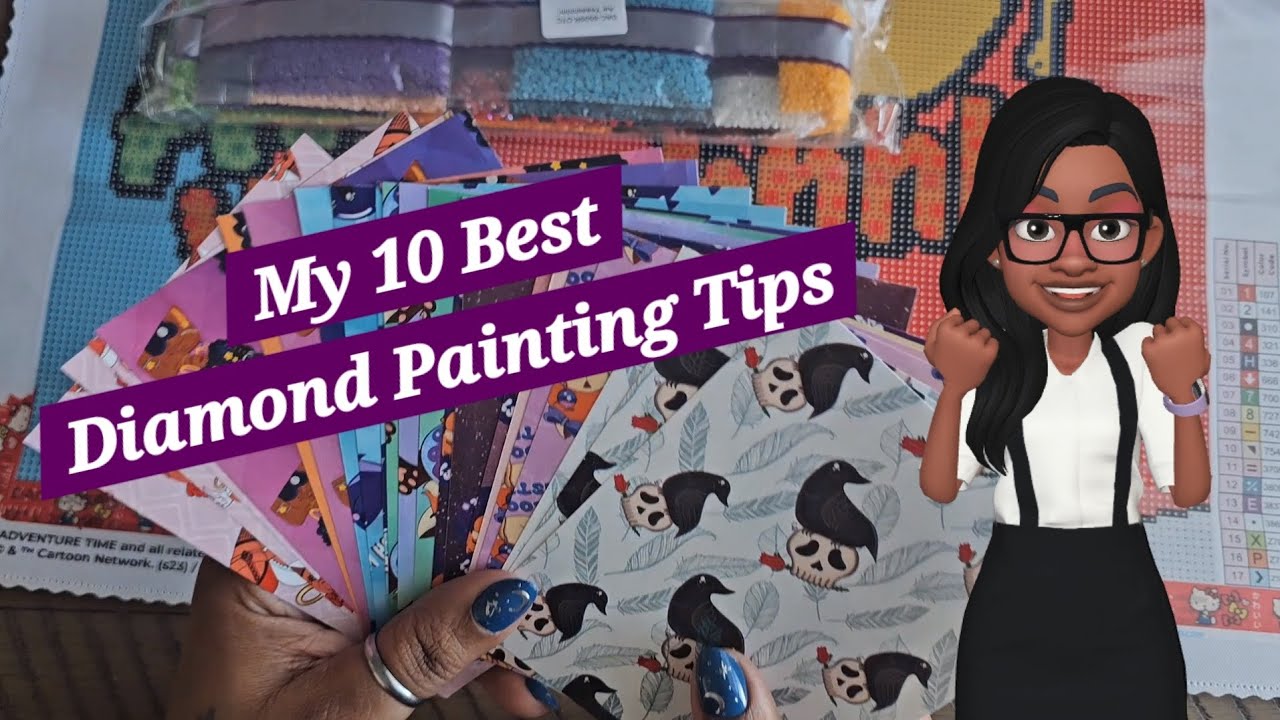 My 10 Best Diamond Painting Tips ♥️