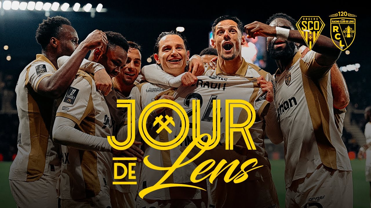 JOUR DE LENS I Au cœur de Angers SCO-RC Lens (1-2) ❤️💛