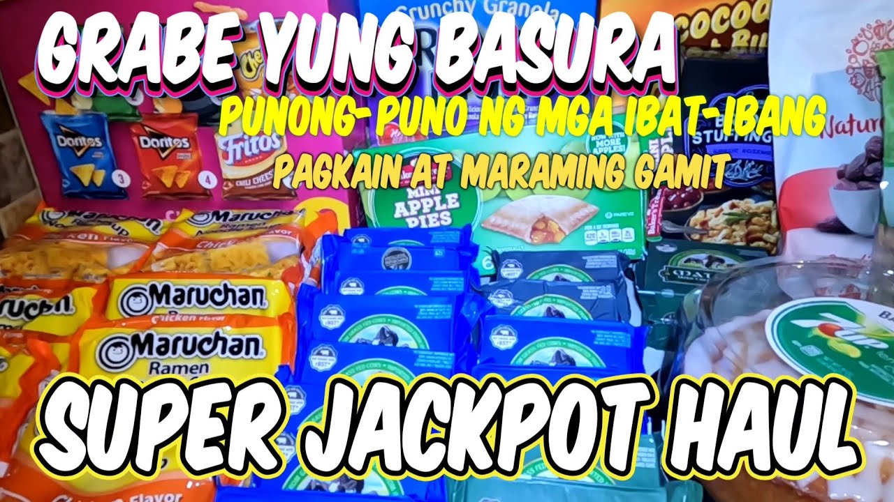 DUMPSTER DIVING: NABUKSAN ANG MAHIWAGANG BASURA🤗 NANG NAKITA NA ANG LOOB  GULAT😱SUPER JACKPOT HAUL😱