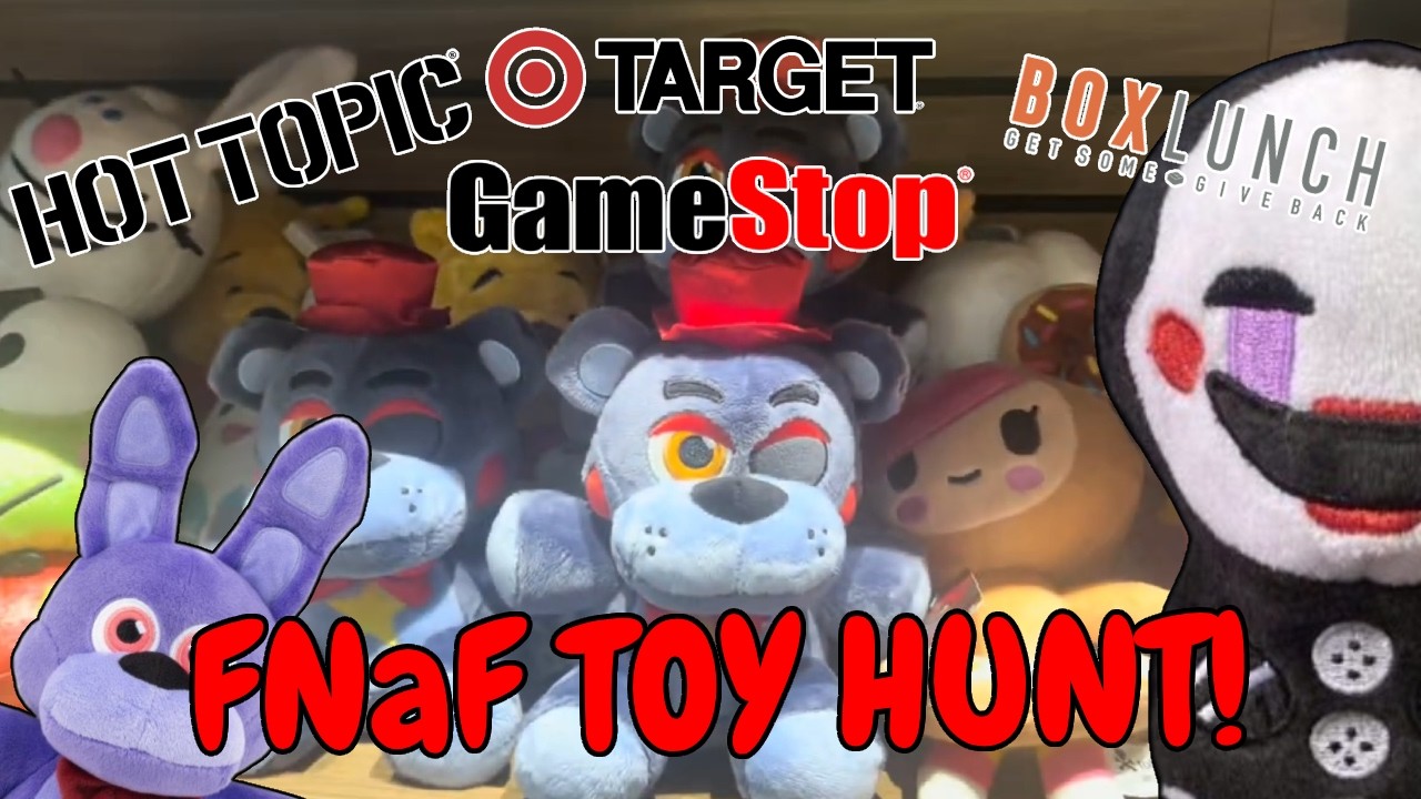 Поиск игрушек FNaF от Jazwares! (ЭКСКЛЮЗИВНАЯ НАХОДКА!?)