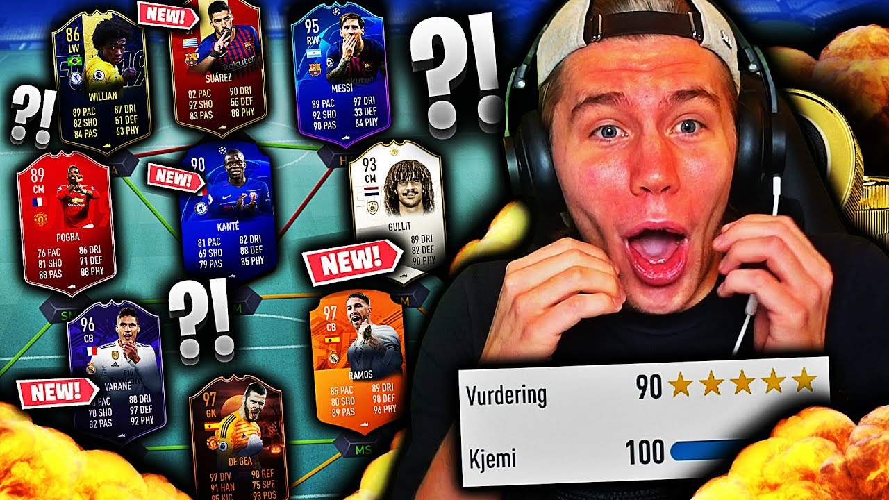 MITT aller **SYKESTE** lag på FUT DRAFT så langt på FIFA 19 🎲💥 **190 FUT DRAFT**