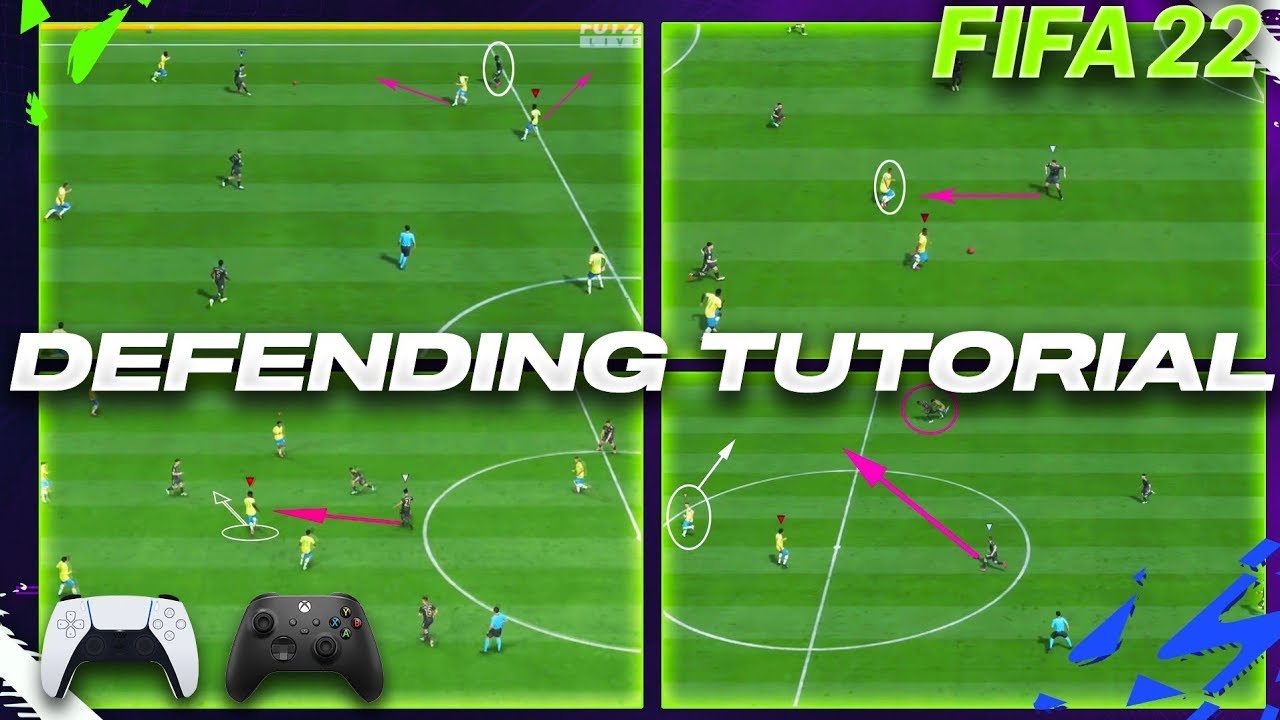 FIFA 22 ULTIMATE DEFENDING GUIDE!!! BECOME A BETTER DEFENDER TODAY!!!